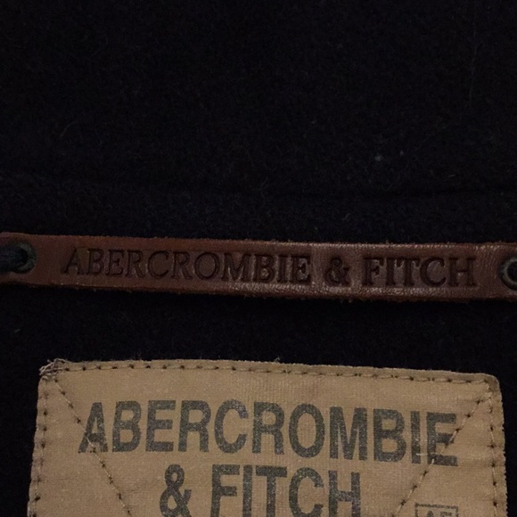 Abercrombie & Fitch Navy pea coat made in Italy - Picture 3 of 8